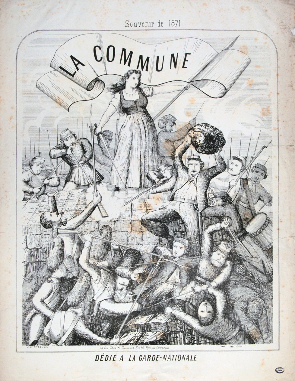 Garde Nationale, Commune de Paris, 1871 - Unbekannt