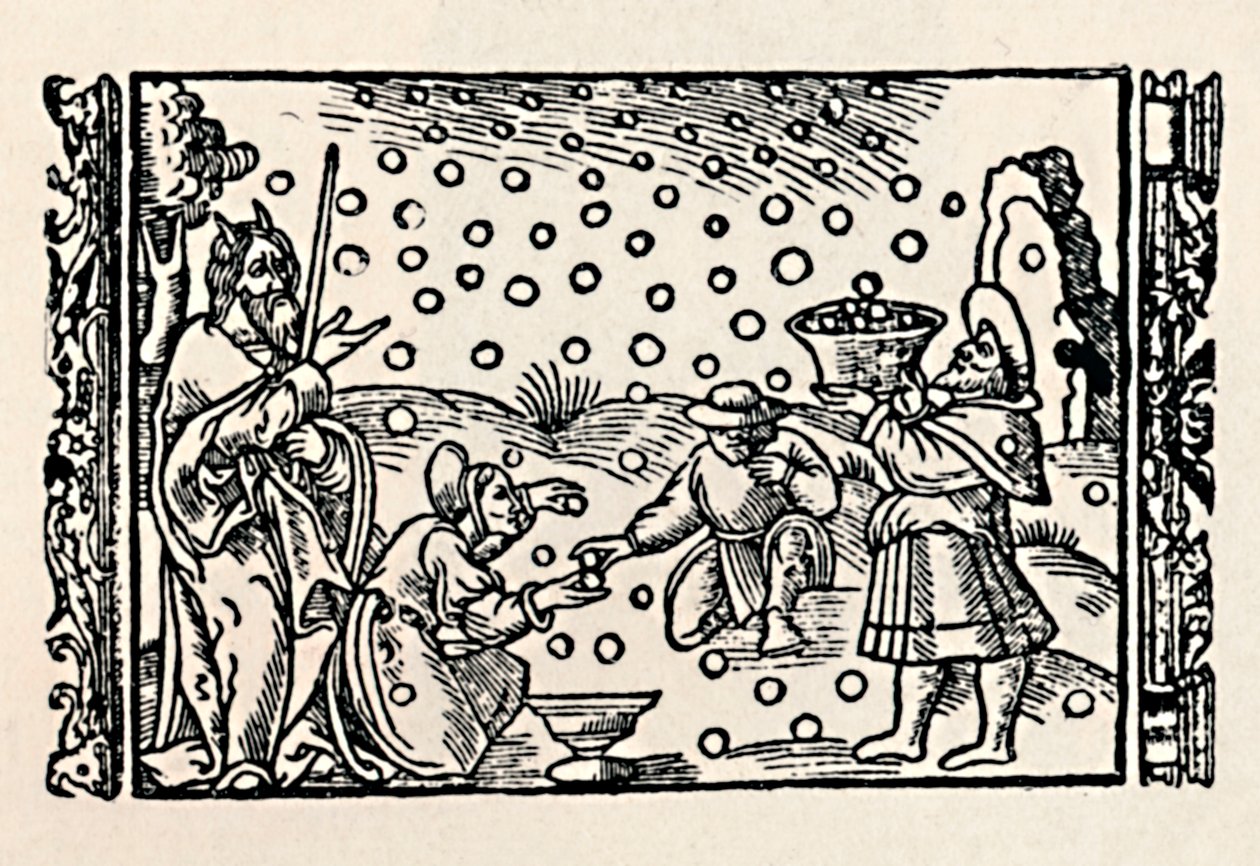 La cueillette de la manne, 1539, 1903 - Unbekannt