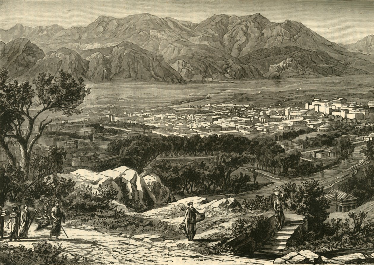 Vue générale de Sparte, restaurée - Unbekannt