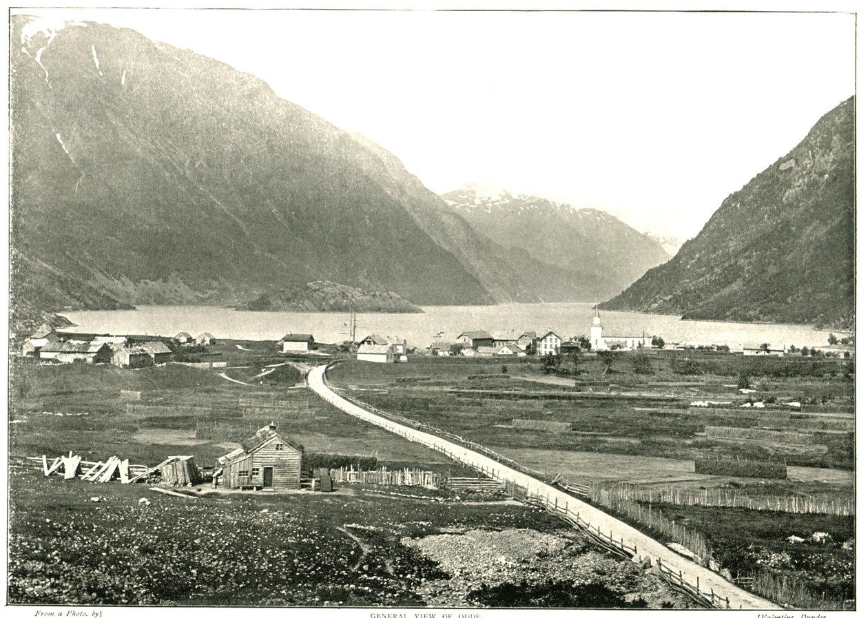 Vue générale, Odde, Norvège, 1895 - Unbekannt