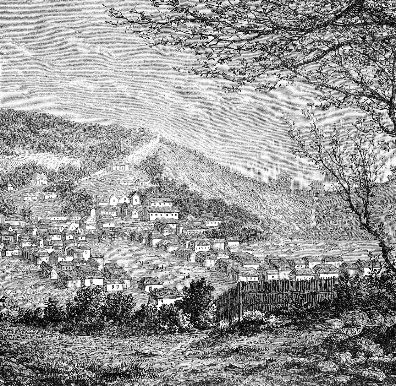 Vue générale de Kang-Hoa, Bas Hang-Kiang, c1890 - Unbekannt