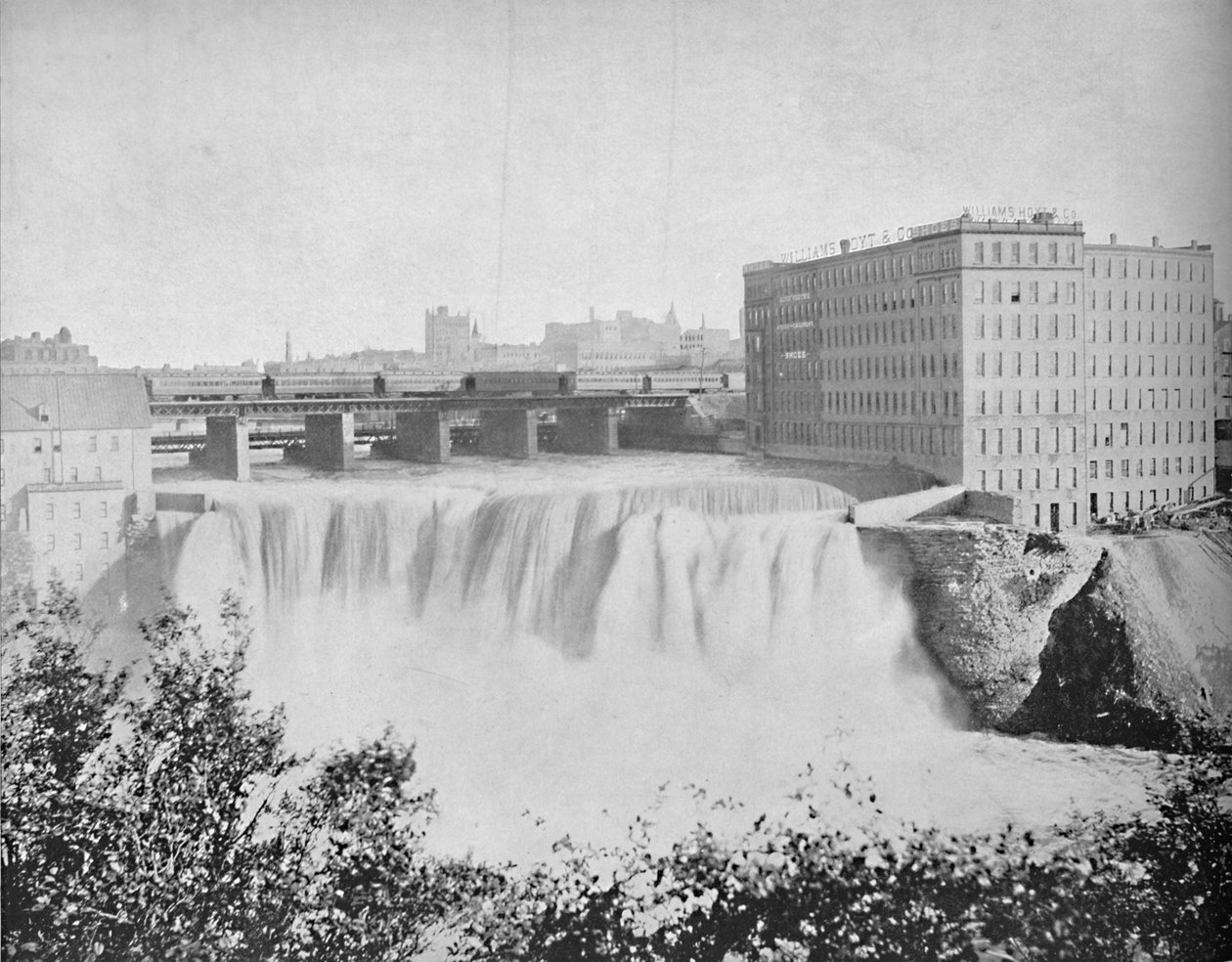 Chutes de la Genesee, Rochester, N.Y., vers 1897 - Unbekannt