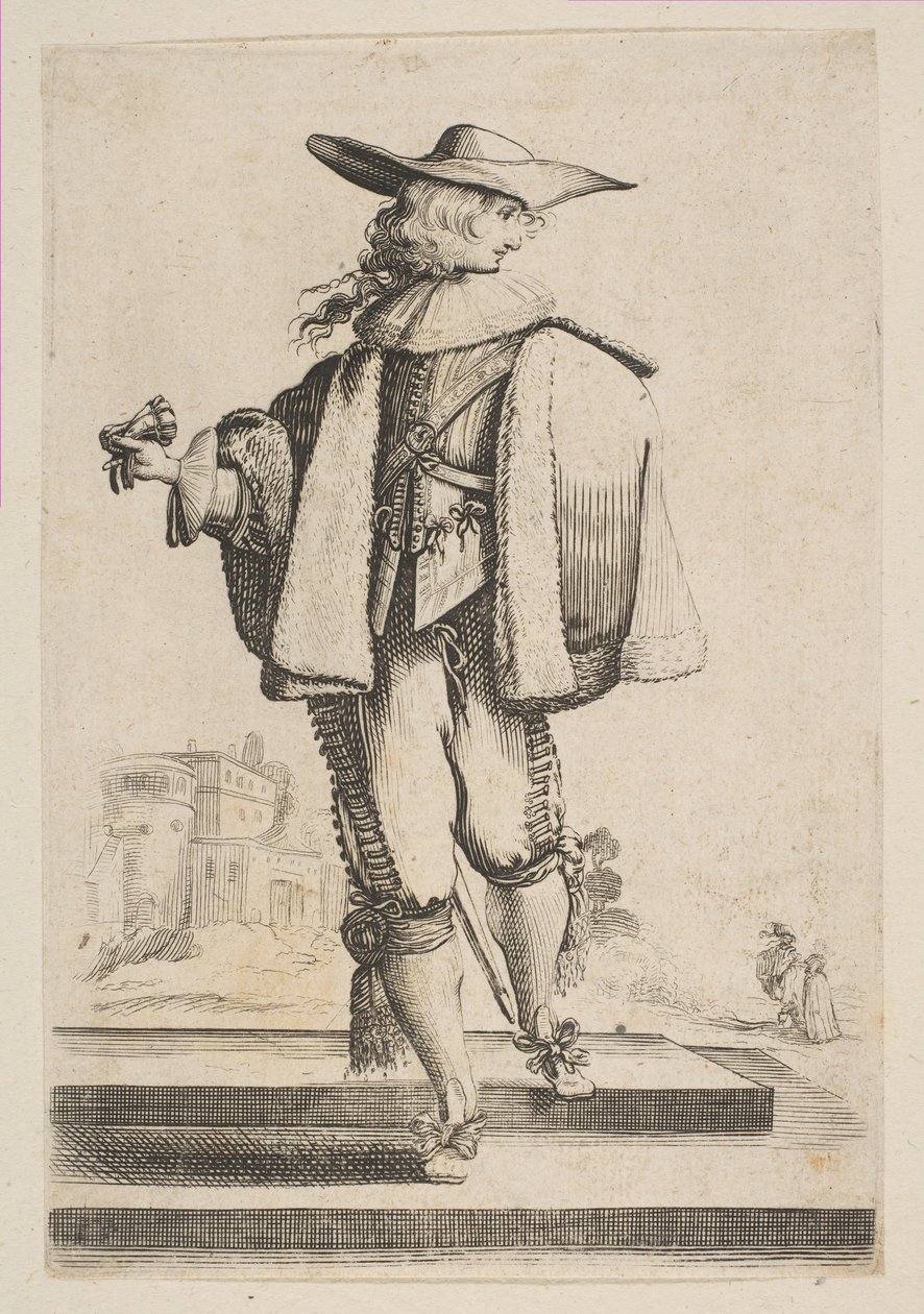 Gentleman avec un gant, 1629 - Unbekannt
