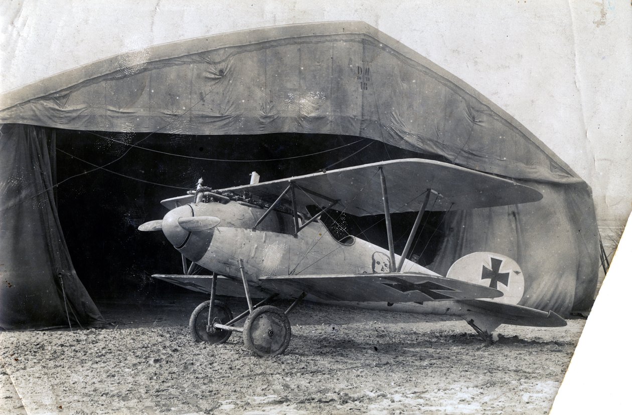 Albatros allemand DV, Souilly, France, 2 janvier 1918 - Unbekannt