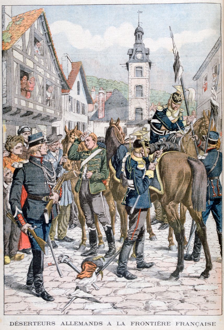 Déserteurs allemands à la frontière française - Unbekannt