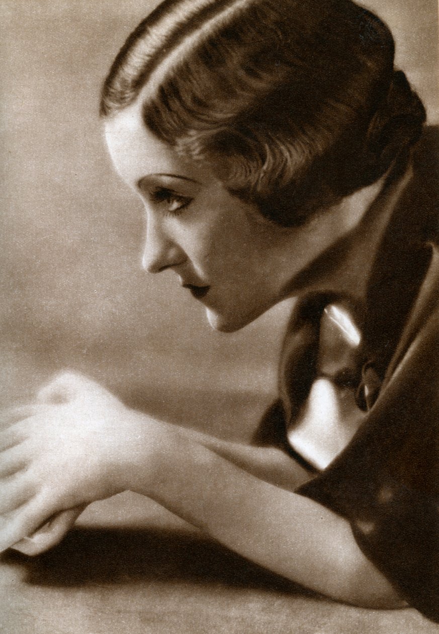 Gloria Swanson, actrice américaine, 1933 - Unbekannt