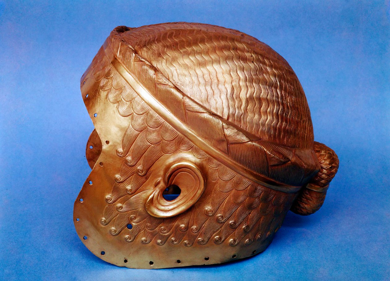 Casque en or de Mésopotamie - Unbekannt