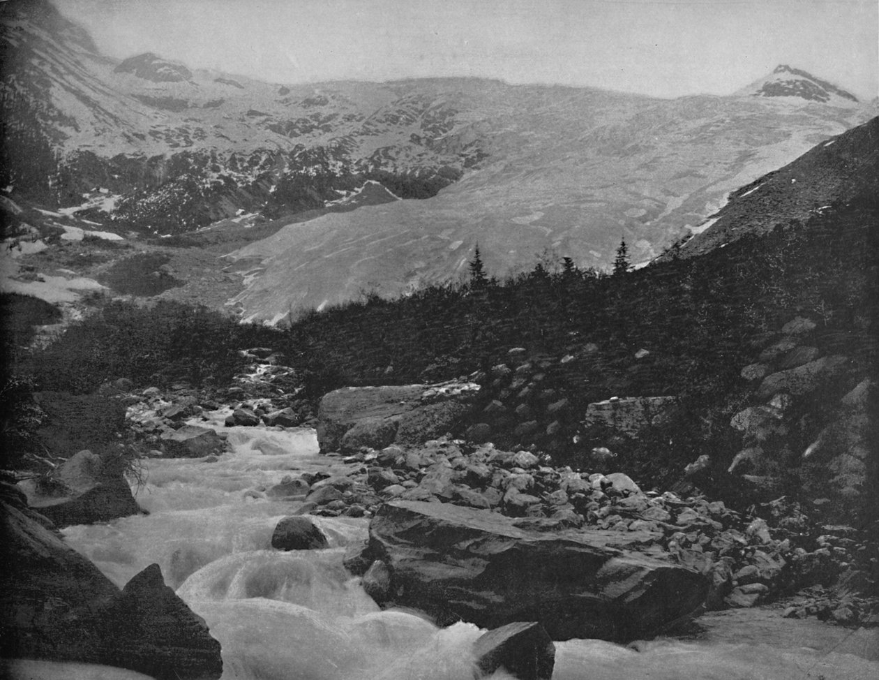Grand Glacier, montagnes Selkirk, Canada, vers 1897 - Unbekannt