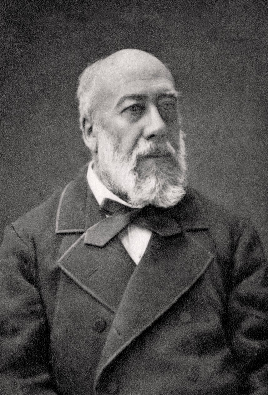 Gustave Nadaud, auteur-compositeur français, 1880 - Unbekannt