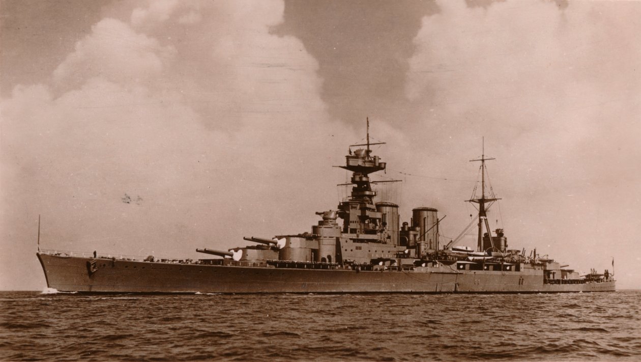 H.M.S. Hood, 1935 - Unbekannt