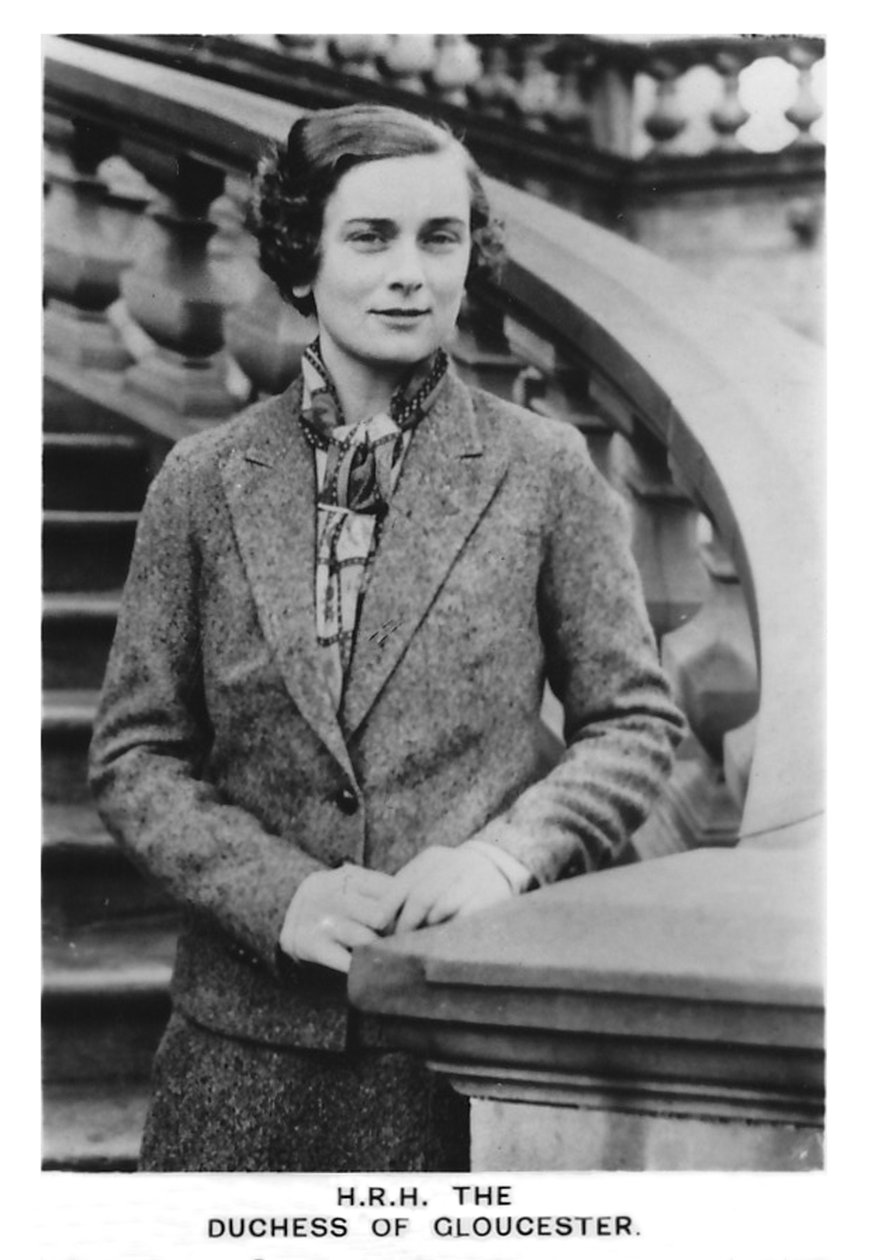 SAR la duchesse de Gloucester 1901-2004, 1937 - Unbekannt