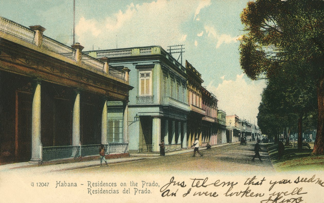Habana - Résidences sur le Prado, 1907 - Unbekannt
