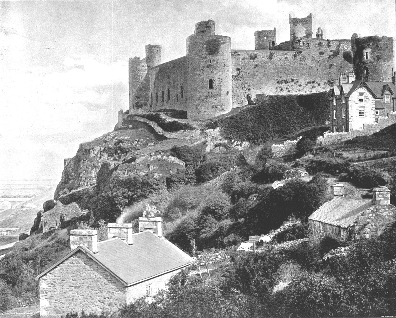 Château de Harlech, Merionethshire, Pays de Galles - Unbekannt