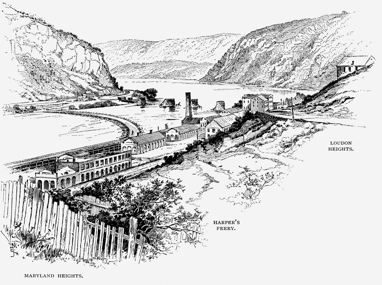 Harpers Ferry, Virginie-Occidentale, vers 1870 - Unbekannt