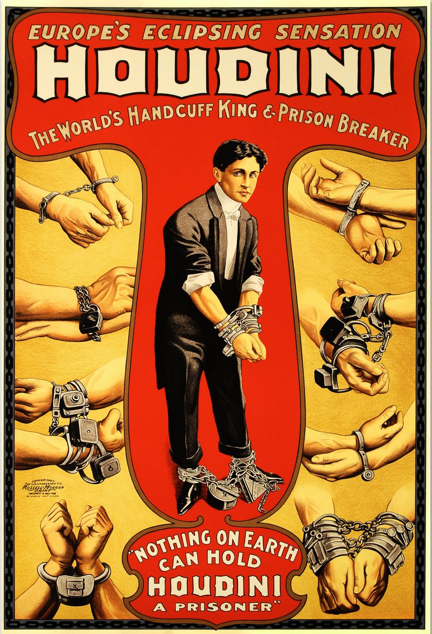 Harry Houdini, c. 1906 - Unbekannt