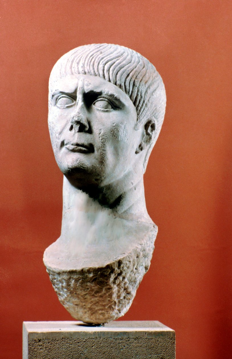 Tête de Trajan, empereur romain, 98-117 après J.-C. - Unbekannt