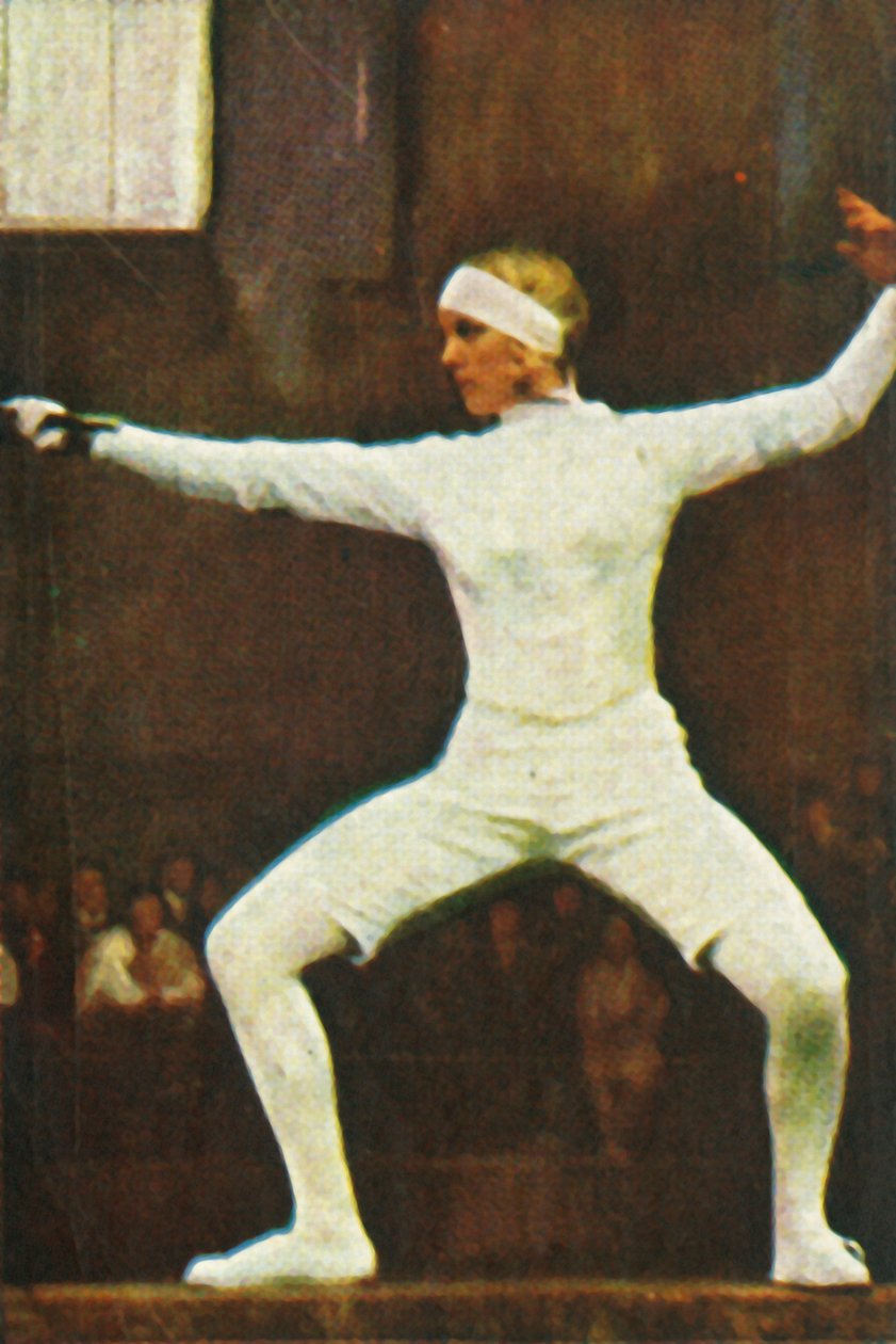 Helene Mayer, championne du monde d