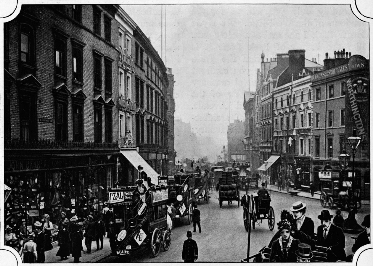 High Street, Kensington, Londres, vers 1900-1901 - Unbekannt