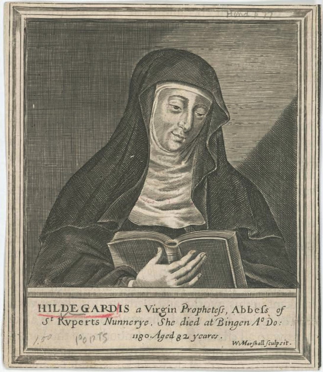 Hildegarde de Bingen, XVIIe siècle - Unbekannt