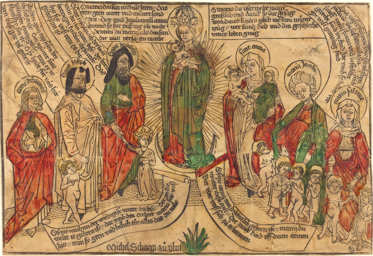 Sainte Parenté, 1490-1500 - Unbekannt