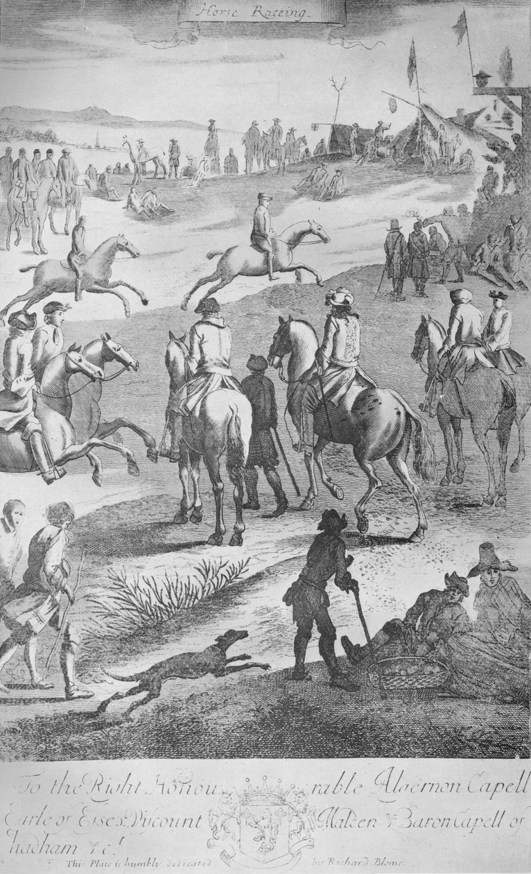 Courses de chevaux, vers 1650-1700 - Unbekannt