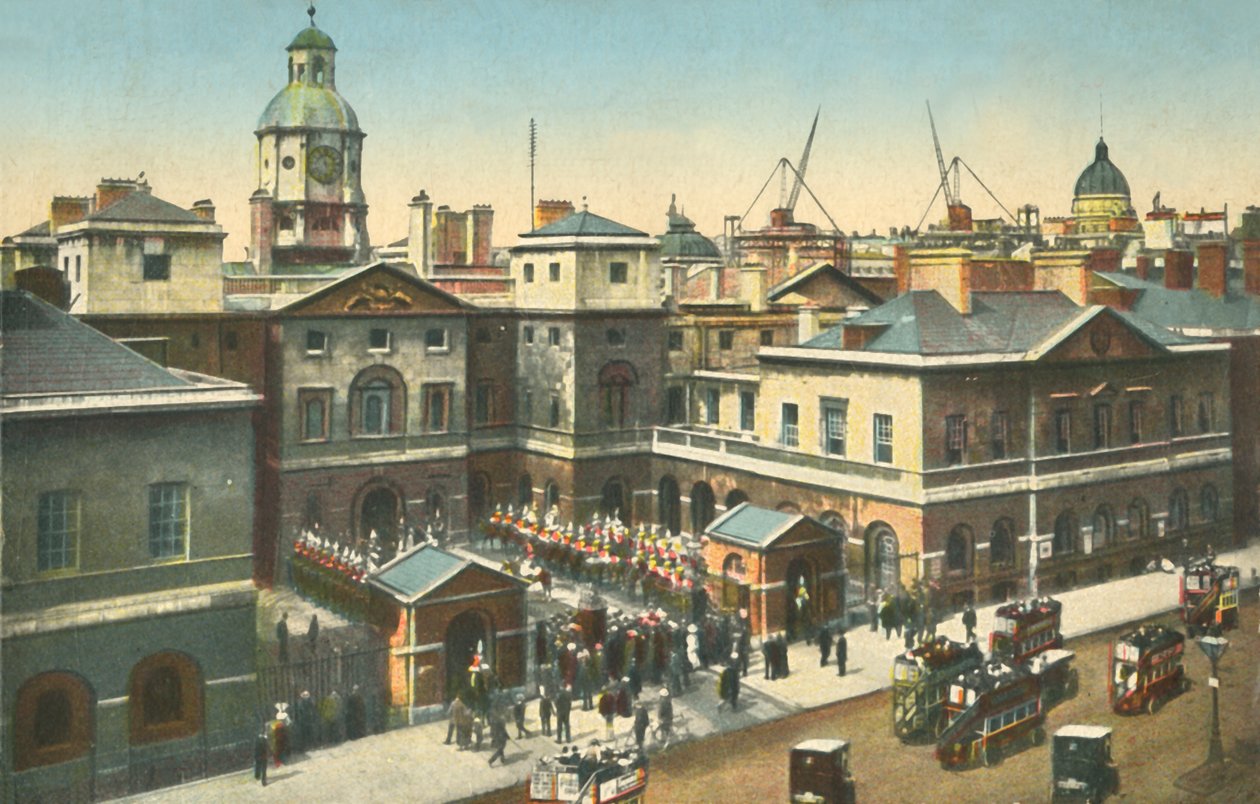 Horse Guards, Whitehall, Londres, vers 1910 - Unbekannt