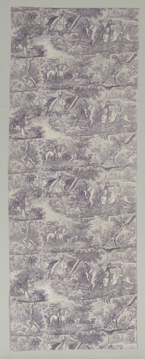 Scène de chasse, début des années 1800 - Unbekannt