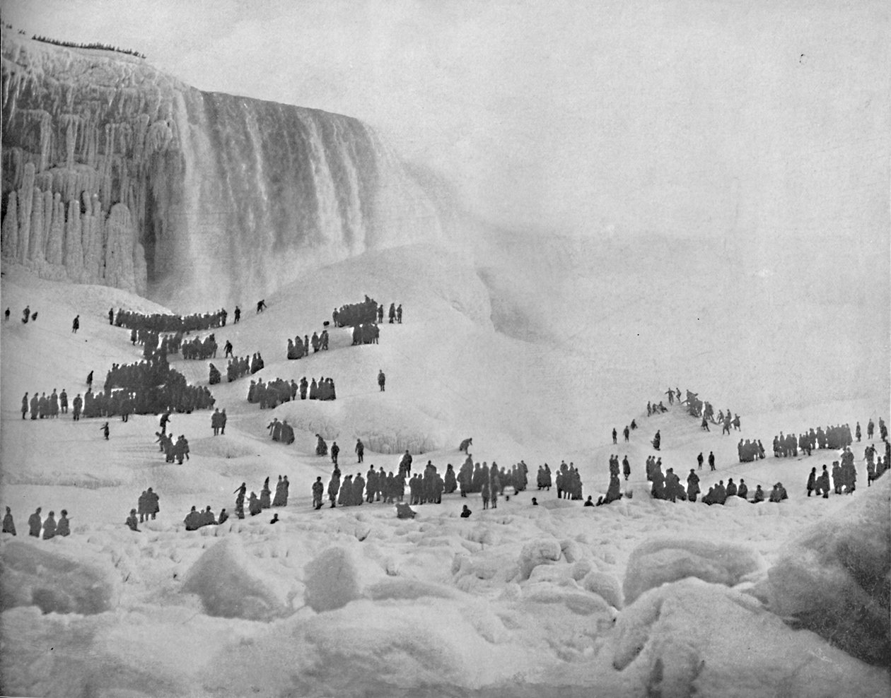 Montagne de glace, Niagara, vers 1897 - Unbekannt
