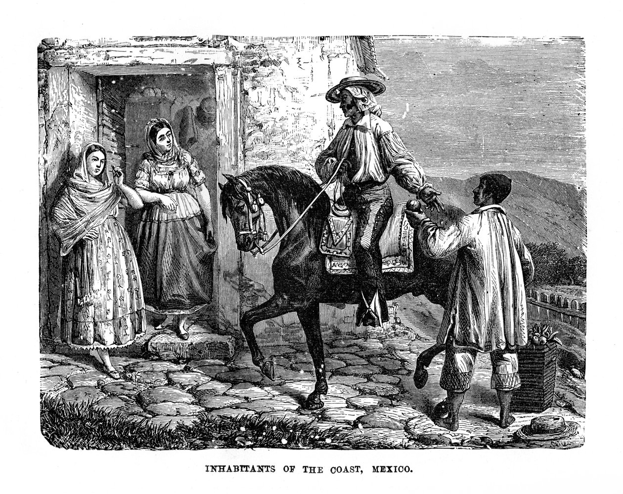 Habitants de la côte, Mexique, 1872 - Unbekannt