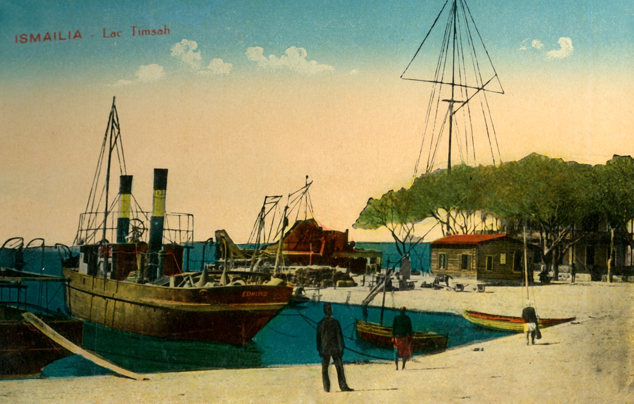 Ismailia - Lac Timsah, vers 1918-1939 - Unbekannt
