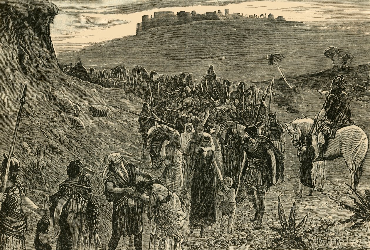 Les Israélites en Captivité, 1890 - Unbekannt