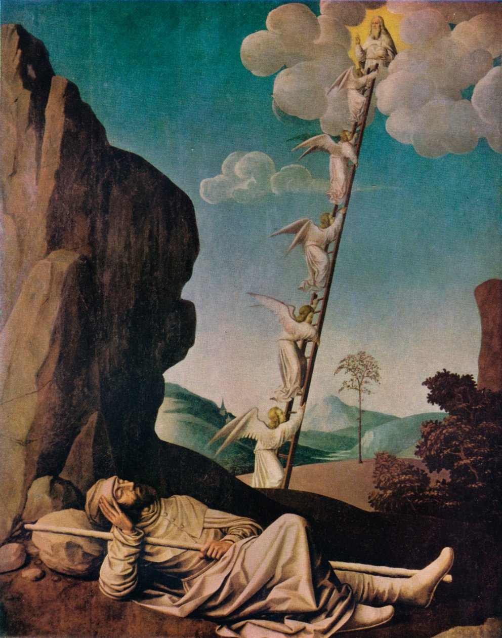 Le rêve de Jacob, vers 1490 - Unbekannt