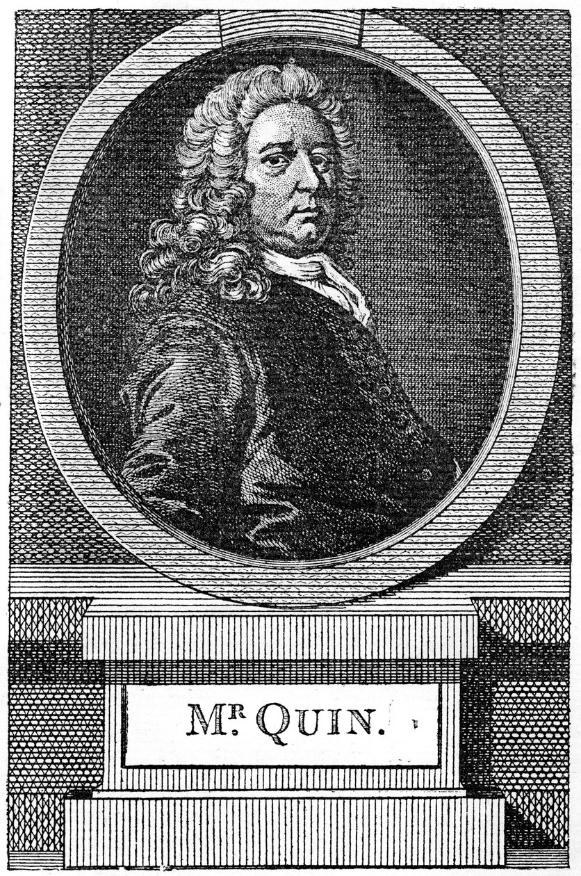 James Quin, acteur anglais du 18ème siècle, 1886 - Unbekannt