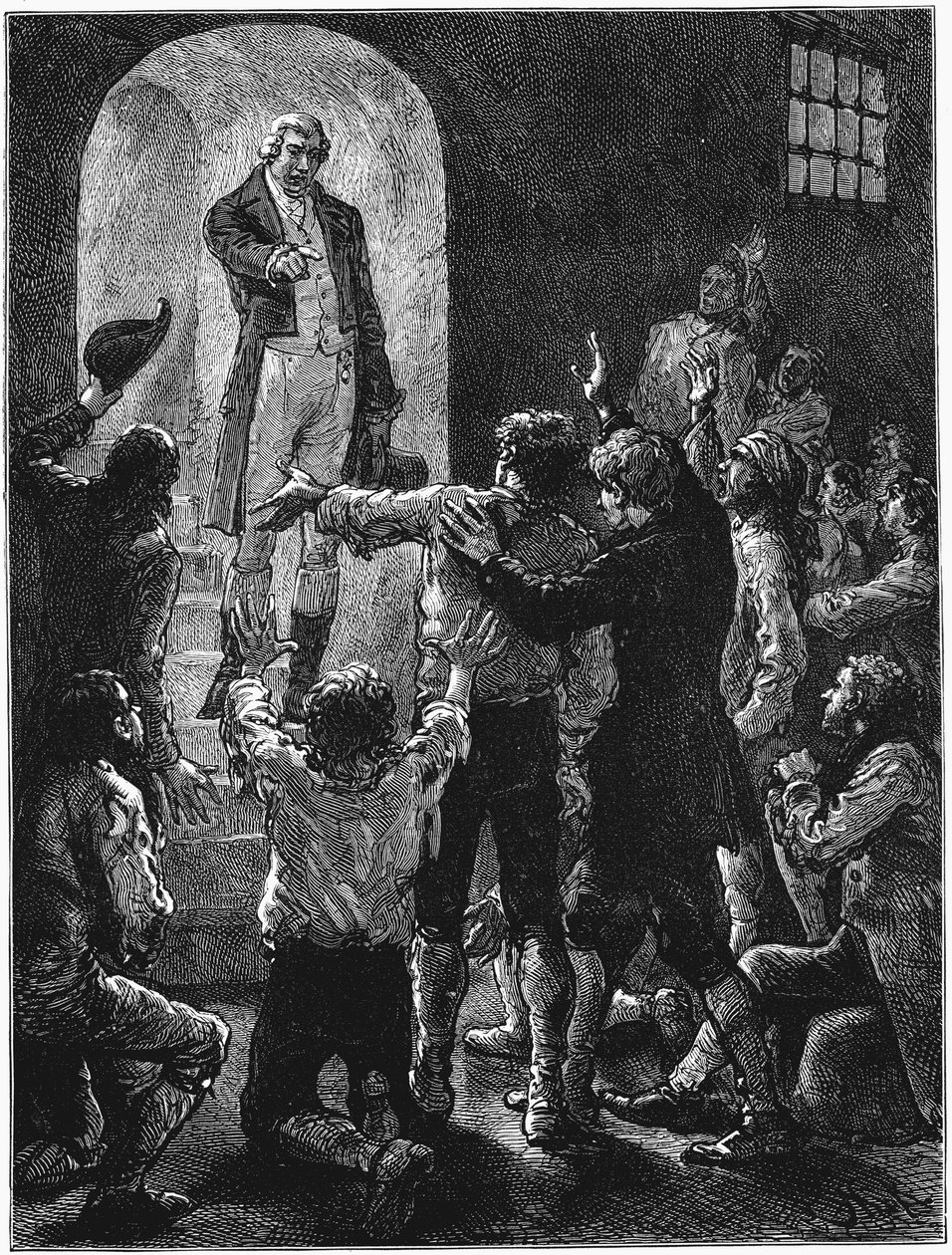 John Howard, réformateur des prisons anglais, vers 1780 - Unbekannt