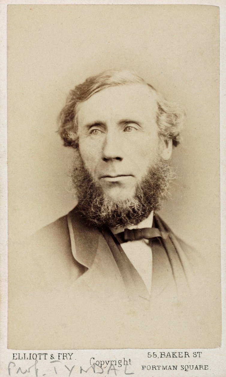 John Tyndall, physicien irlandais, vers 1875 - Unbekannt