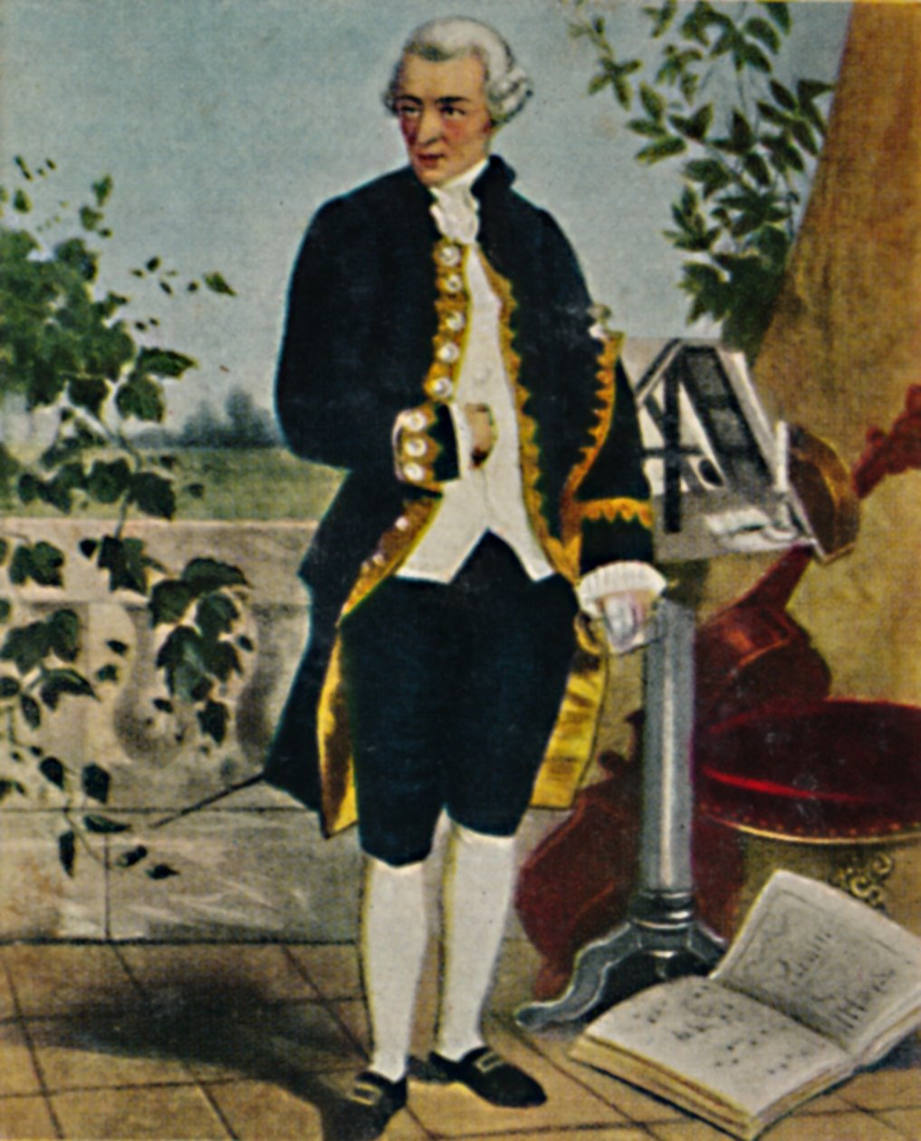 Joseph Haydn 1732-1809 - Peinture de Hammann - Unbekannt