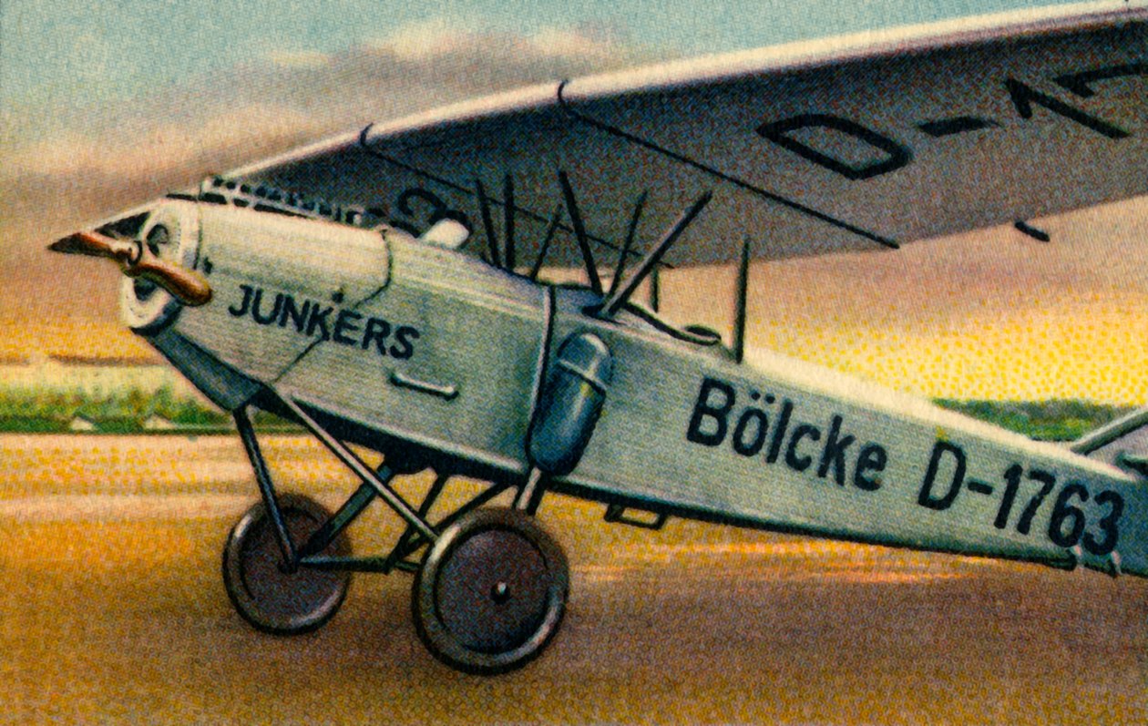 Avion Junkers T 26E, années 1920, 1932 - Unbekannt
