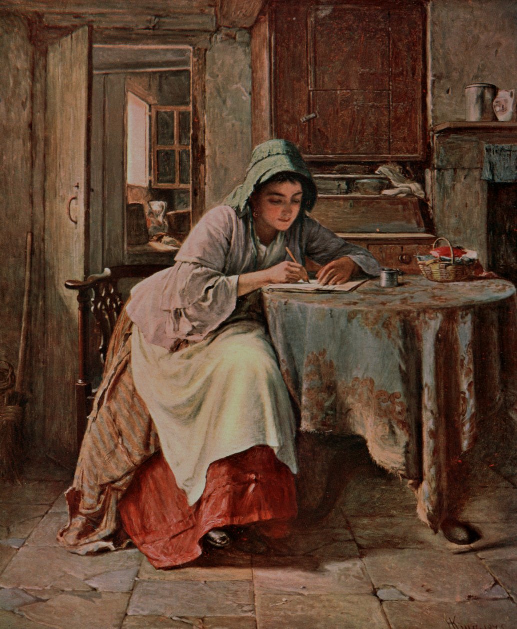 La lettre de Katie, 1875, vers 1902 - Unbekannt