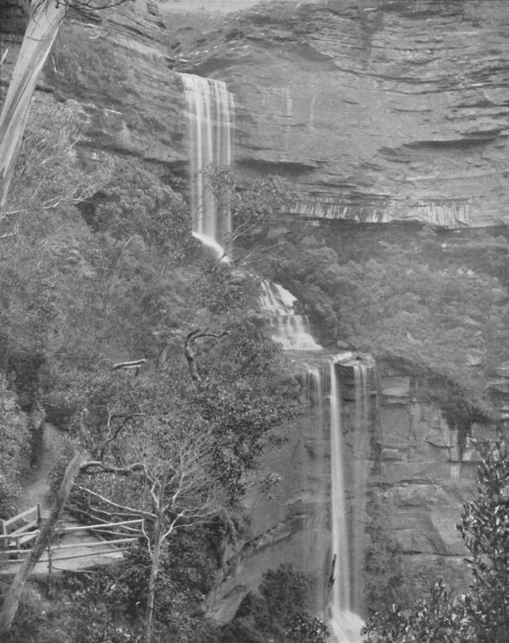 Chutes de Katoomba, 19ème siècle - Unbekannt