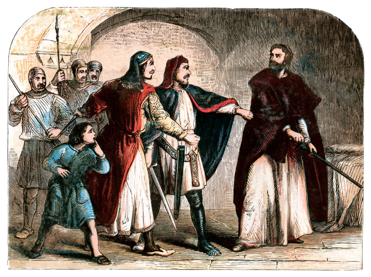 Le roi Richard I en prison - Unbekannt