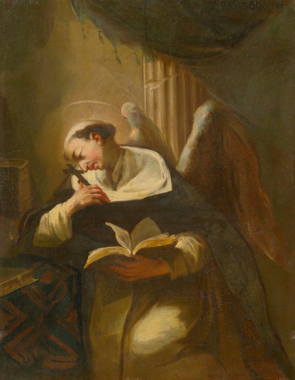 Saint méditant à genoux - Unbekannt
