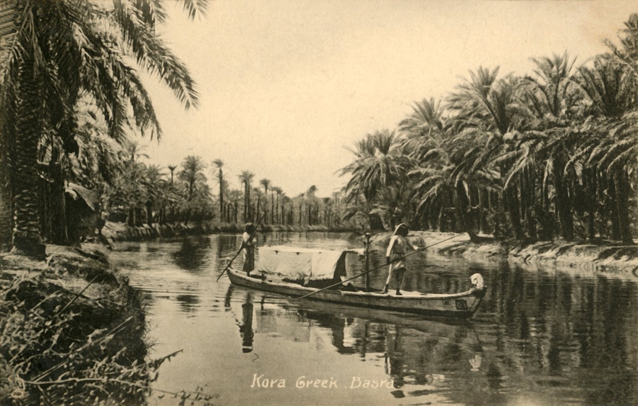 Kora Creek, Bassora, c1918-c1939 - Unbekannt