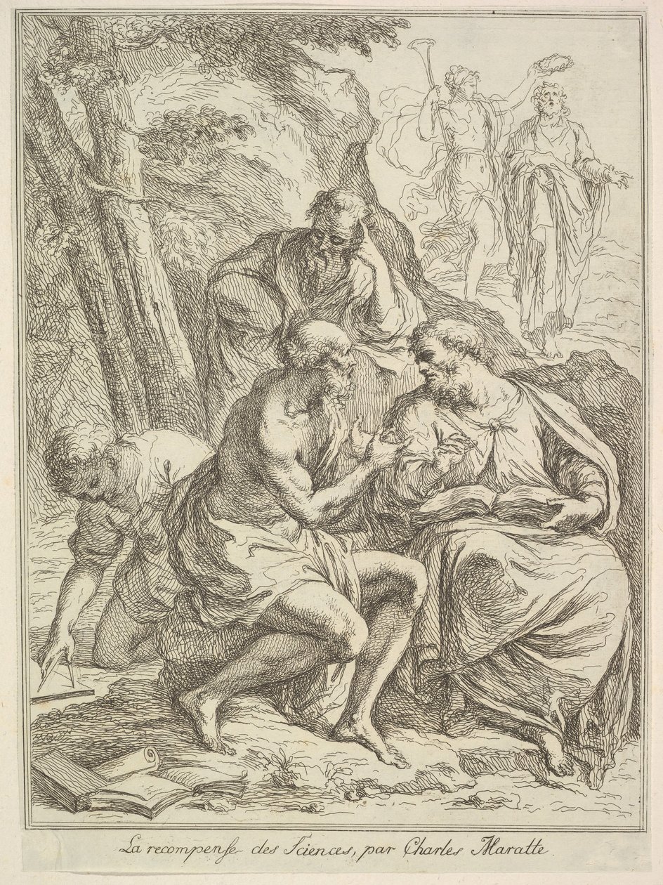 La récompense des Sciences, 1640-1713 - Unbekannt
