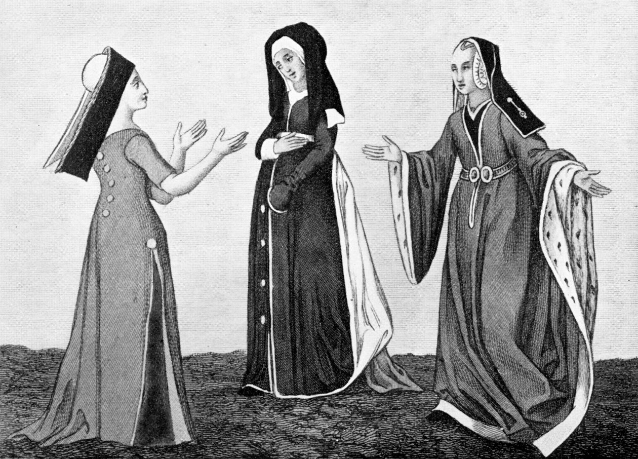 Costume féminin, début du 16e siècle, 1910 - Unbekannt