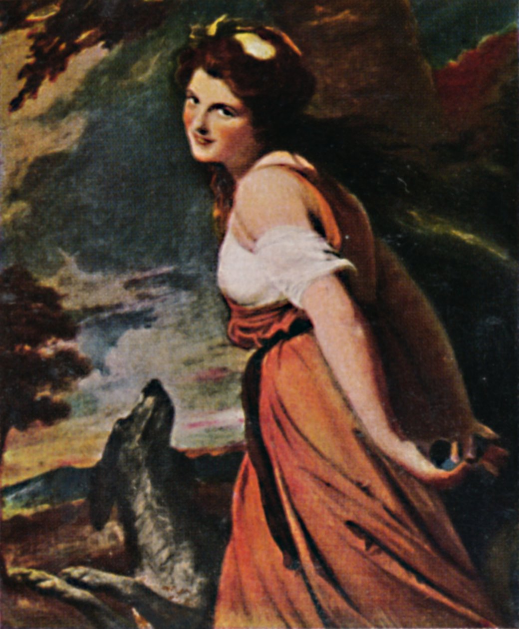 Lady Hamilton 1761-1815 - Peinture de Romney, 1934 - Unbekannt