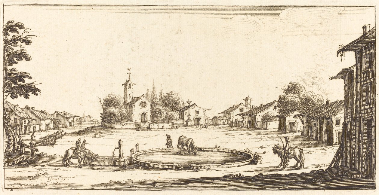 Paysage, en ou après 1635 - Unbekannt