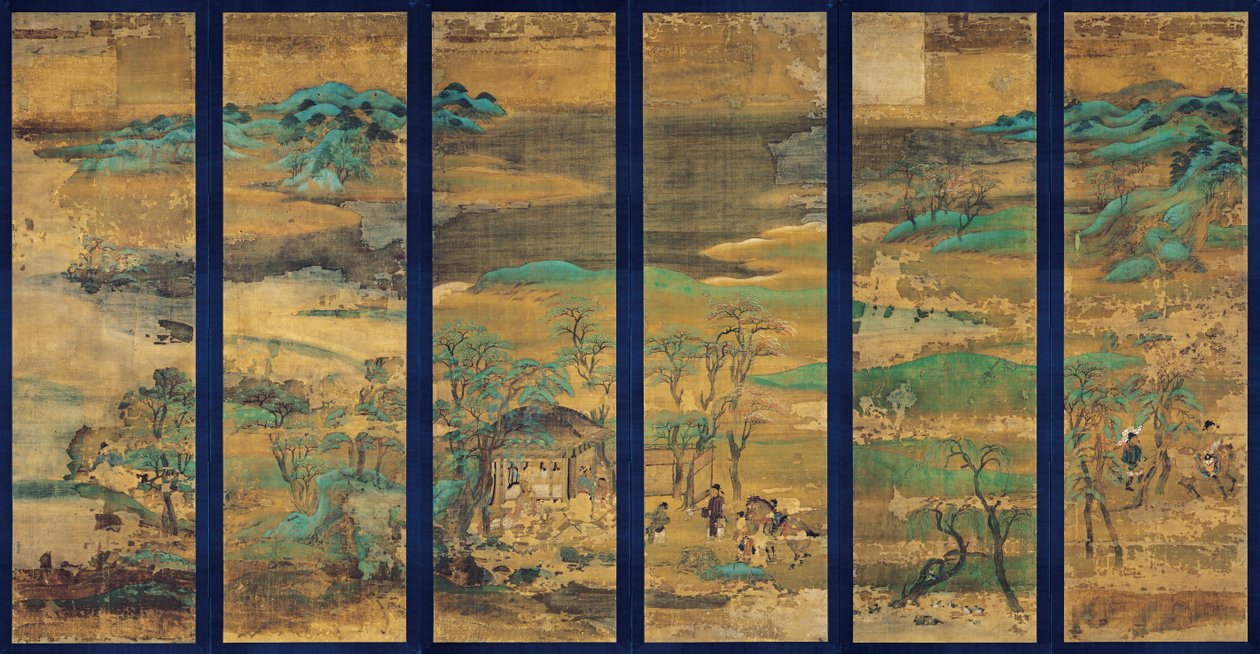 Écran de paysage, 11e-12e siècle - Unbekannt