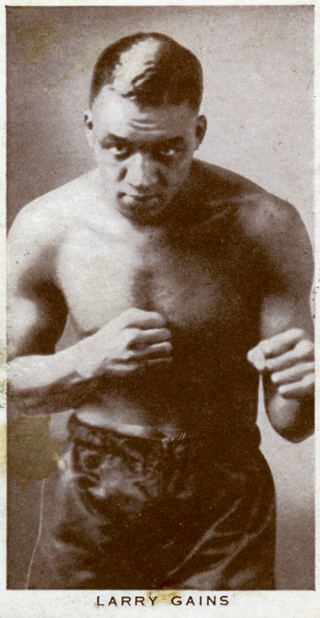 Larry Gains, boxeur canadien - Unbekannt