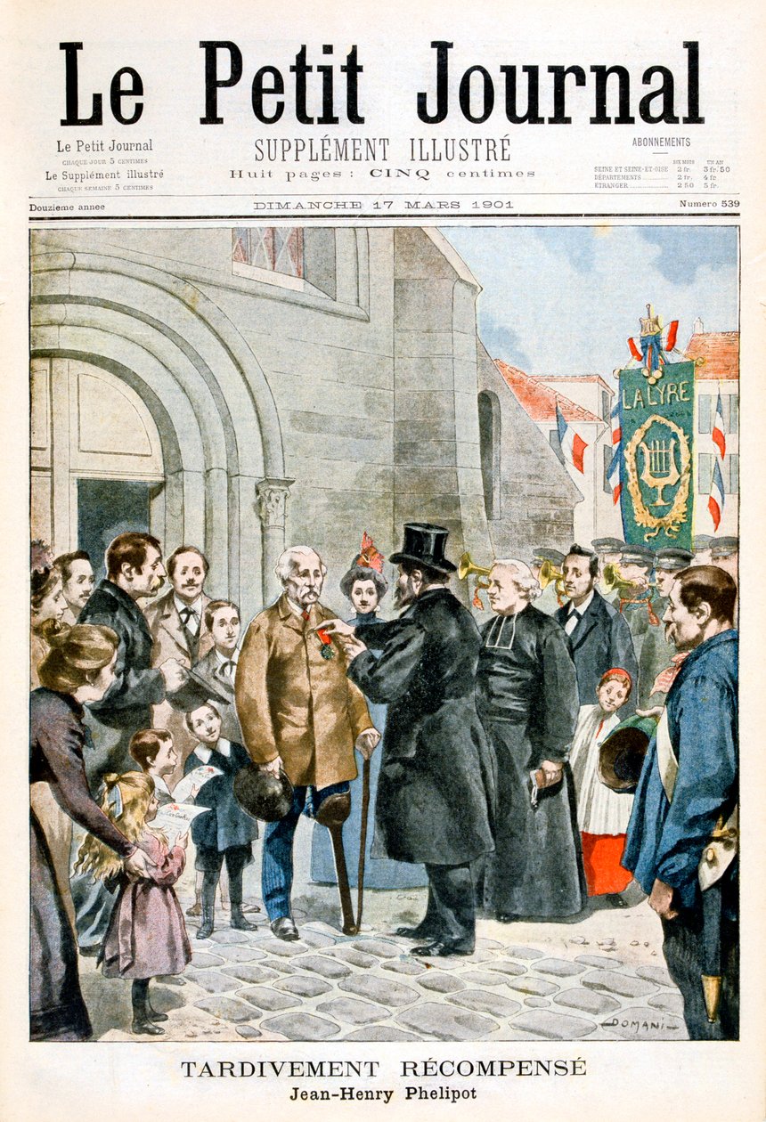 Récompense tardive pour Jean-Henry Phelipot, 1901 - Unbekannt