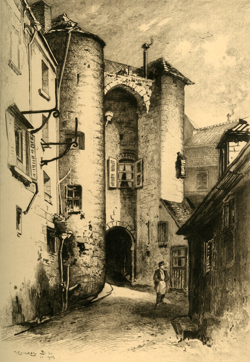 Le Passage des Chénizelles à Laon Aisne, 1903 - Unbekannt